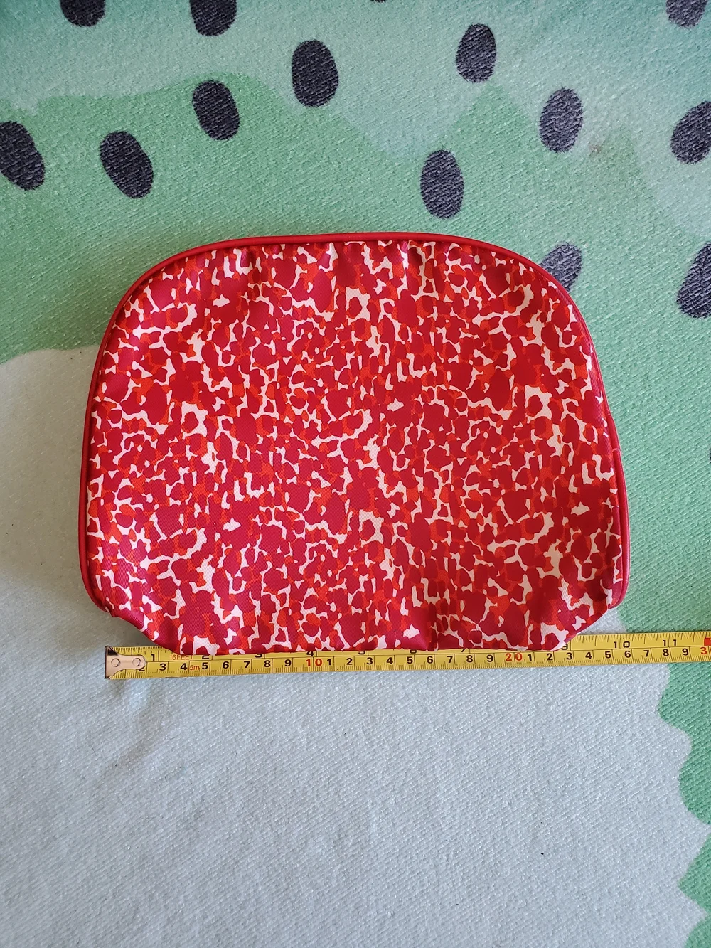 Adrienne Vittadini Red Makeup Pouches - Set Of 3